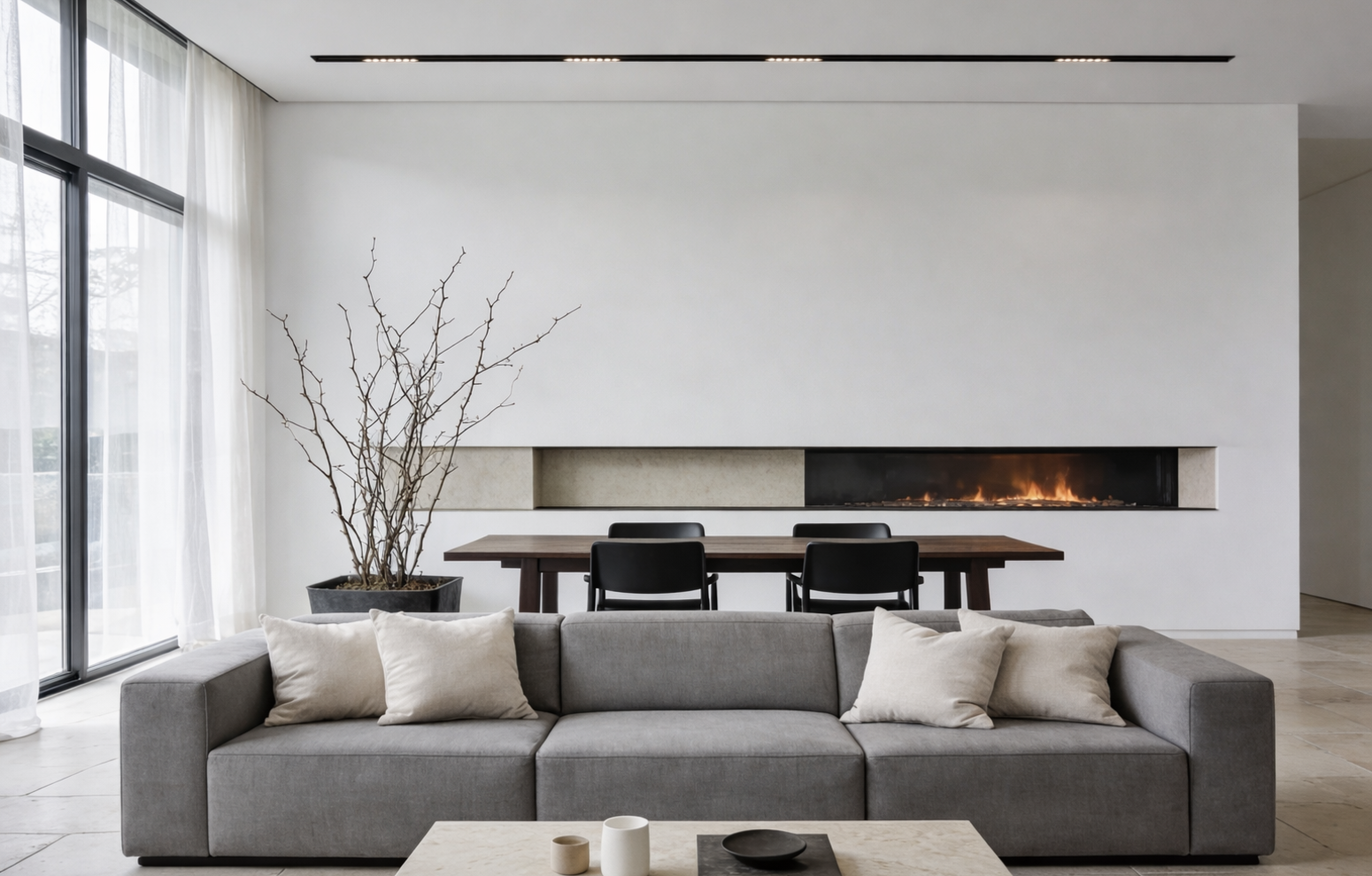 шикарный дизайн интерьера в саратове, интерьер гостиной